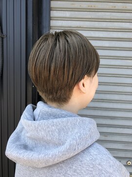 ルーム(room) 【room和枝】刈り上げミルクティーショート【長野　塩尻】