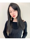 【ulu】韓国風ネイビーブラック　イルミナカラー