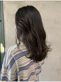 透明感　モカグレージュ