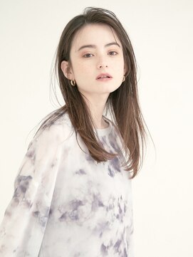 ルクスドレ 新宿(Luxe doree') くびれヘア/アースカラー/地毛風カラー/大人ヘルシー[新宿駅]