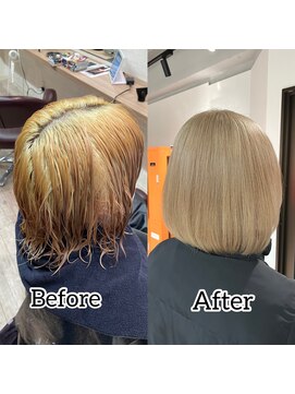 コワファーストナガサキシャンプーボーイ(COIFF1RST NAGASAKI SHAMPOO BOY) ブロンドベージュ☆