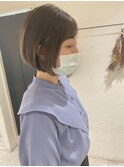大人可愛いショートボブ