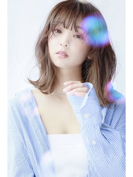 マッシュアンドマッシュアヴェダ ららぽーと福岡店(mash&mash AVEDA) 20代30代40代大人可愛いくびれミディアムボブ福岡博多