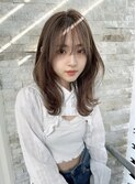 顔まわりが可愛い☆レイヤーカット☆くびれヘア レイヤーロング