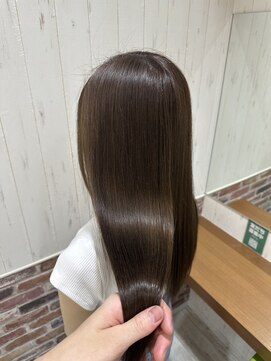 ソワン ドゥ ブレス 立花店(soin de brace) 透明感グレージュカラー/小顔/大人ガーリー