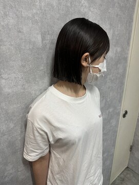 シールドヘアー 沖縄 新都心(C'LD Hair) 【 C’LD 】切りっぱなしボブ/ヘイリーボブ/ベナボブ/ストレート