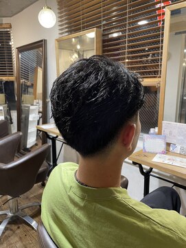 スノードロップ 高円寺店(Snowdrop) アップバング/ツーブロックマッシュ/束感/波巻き