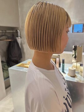 ハウ 心斎橋(how) ボブ/インナーカラー/縮毛矯正/ショート/カラー/ブリーチ/前髪