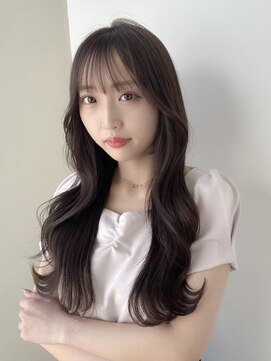 バイオレット ナゴヤ(Violet Nagoya) 10,20代☆ロングレイヤー/ぱっつん前髪/シースルー/暗めカラー