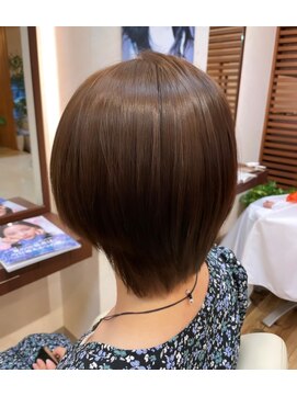 スワン山の田 グラボブ×ブリーチ無しアッシュベージュ！