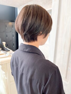キャアリー(Caary) 福山気caary縮毛矯正くびれショート骨格補正カット小顔20代30代