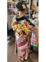 シバヘアー(shiba hair) 成人式 着付け ヘアアレンジ