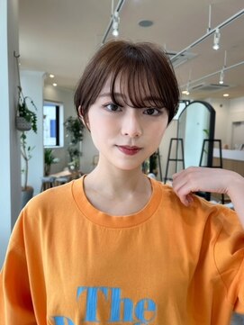 アンバー 池袋(amber) ショートヘア/シアーカラー/姫カット[池袋 /池袋駅]