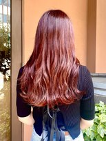 ココカラヘアー ニコ(cococara hair nico)&nbsp;カシスカラー/ブリーチなし/ピンク/トリートメント/韓国風