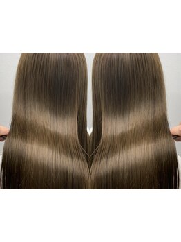 話題のハホニコ等取扱☆ケアブリーチでカラー前より綺麗に☆【高松】