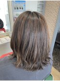 ミディ白髪ぼかしハイライト30代40代50代60代竹ノ塚西新井