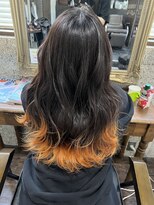 ラムシェール(LamChele)&nbsp;オレンジ裾カラー