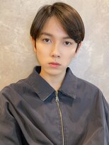 トルネード(TORNADO)&nbsp;韓国マッシュウルフ ニュアンスパーマ センターパートt86