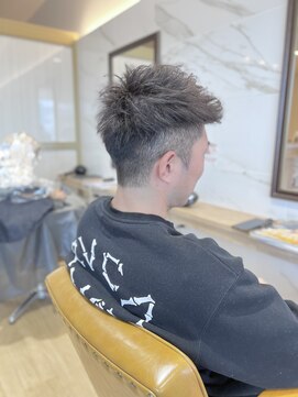 ラポールヘアー(rapport hair) ジェットモヒカン×gray color*