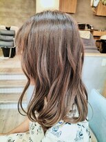 ヘアサロン アンフェール(Hair Salon Amfaire) 小林/明るめ透明感ベージュ