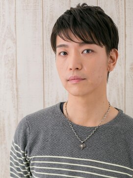 モッズヘア メン 新所沢店(mod's hair men) シックに決める!アースカラーくせ毛風メンズショートb新所沢