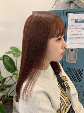 アンプ(amp) オレンジブラウン