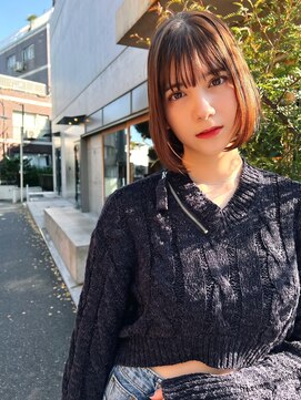 エイミー(Aimee) Aimee 町田　内巻きボブ×ナチュラルベージュ