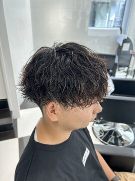 オーシャントーキョー(OCEAN TOKYO) メンズパーマツイスパ波巻きスパイラルマッシュセンターパート