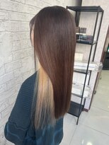 プライズ 池袋店(prize)&nbsp;ブリーチインナーカラーミルクティーベージュ