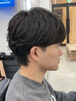 ロンド ローガン 名駅(Lond LOGAN)&nbsp;【Lond LOGAN亀井】ニュアンスパーマ　シースルーマッシュ