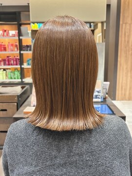 アイフィールアヴェダ 船堀店(i feel AVEDA) 【木村】ミディアムボブ/ボブ/切りっぱなしボブ