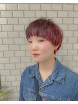 クールでキュートなマッシュショート