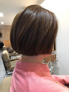 パーク(PARK) グラデーションカラー×ボブ