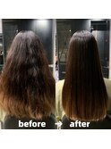 髪質改善/縮毛矯正/美髪/艶髪/弱酸性縮毛矯正/美髪ストレート