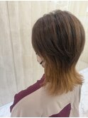 オシャレウルフヘア