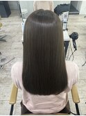 オリーブグレージュブリーチなしダブルカラー所沢