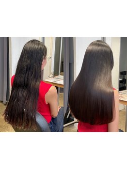 ＜HOTPEPPER BeautyAWARD 2023～2025 BESTSALON3年連続SILVERPrize受賞＞髪質改善/縮毛矯正/レイヤーカット