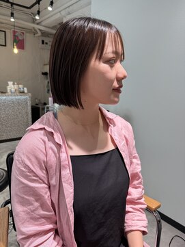 スミ(sumi) ぱつんとボブ☆