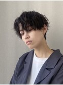 ハンサムショートマッシュショートニュアンスパーマ