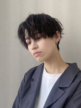ノラ ギンザ(NORA GINZA) ハンサムショートマッシュショートニュアンスパーマ