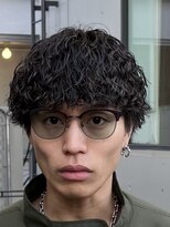 フィフス 神南(fifth) 渋谷センターパートウルフカットツイストスパイラルパーマ