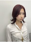 チェリーレッド×ミディアムレイヤー