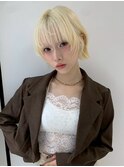 ハイトーン ショート レイヤー 韓国