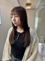 ソイクフ 四条大宮店(SOY-KUFU)&nbsp;20代30代40代◎似合わせカット暗めカラーレイヤースタイル