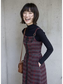 ドロシー(dorothy) 顔まわりレイヤーボブ　ハッシュカット