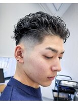 ルースト 京都駅前店(ROOST)&nbsp;宮城リョータ風パーマフェードスタイル