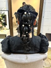 メゾンマリ(MAISON MARI) 梅田福島ゆるふわ巻き二次会編みおろしツイン褒められる♪