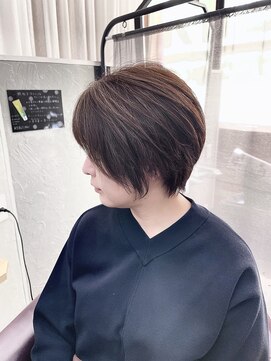 キセイ イオンモール新利府北館店(KISEI) くびれショートボブ【30代～50代】グレイカラー白髪染め