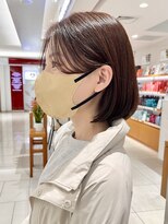 ピークアブー アヴェダ ギンザシックス(PEEK-A-BOO AVEDA GINZASIX) 顔まわりカット前髪レイヤー顔まわりデザインシースルーバング◆