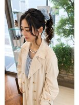 ファーレンピュアスウィート(fahren-pure-suite)&nbsp;party style 編み下ろしポニーテール